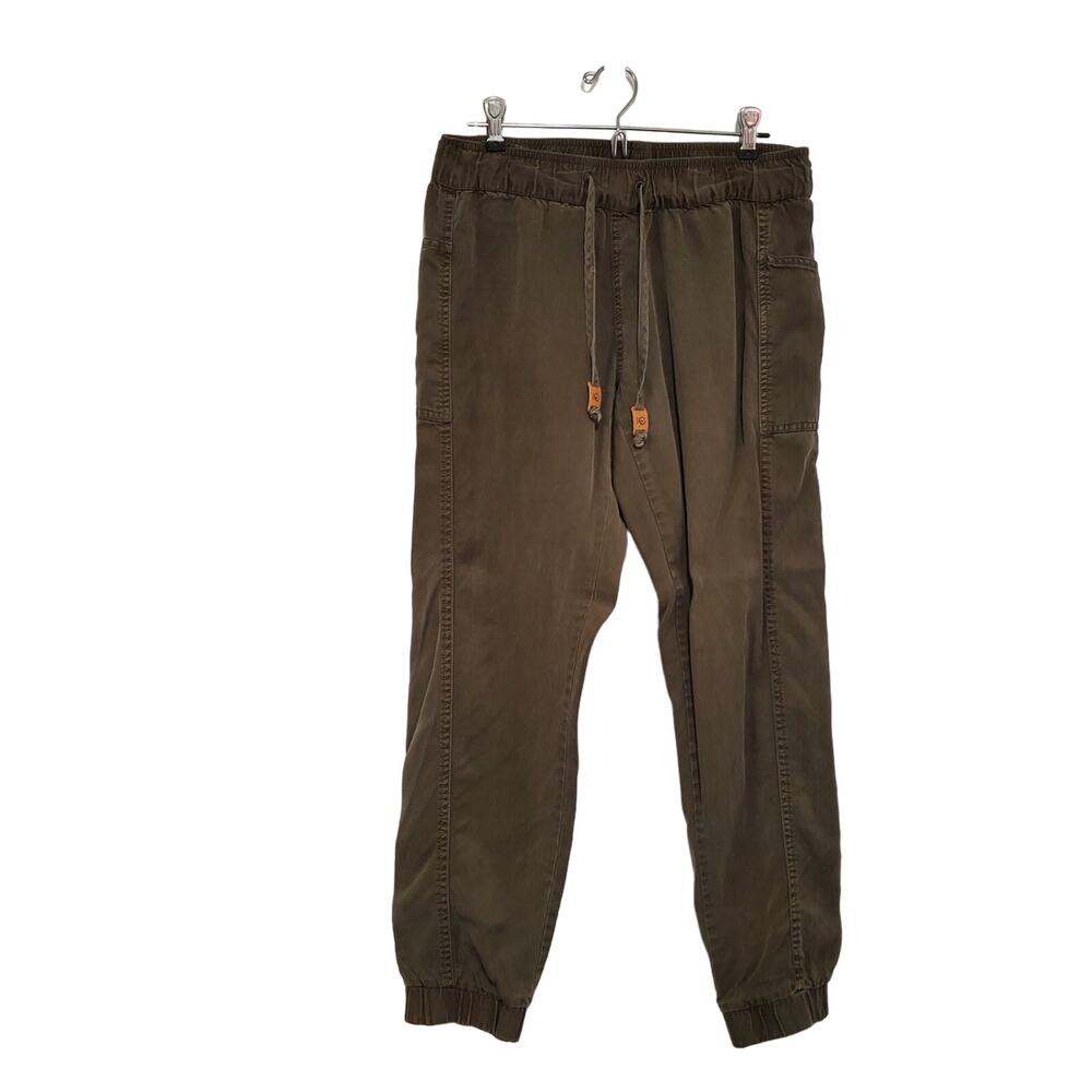 tentree Olive Green Track Joggers